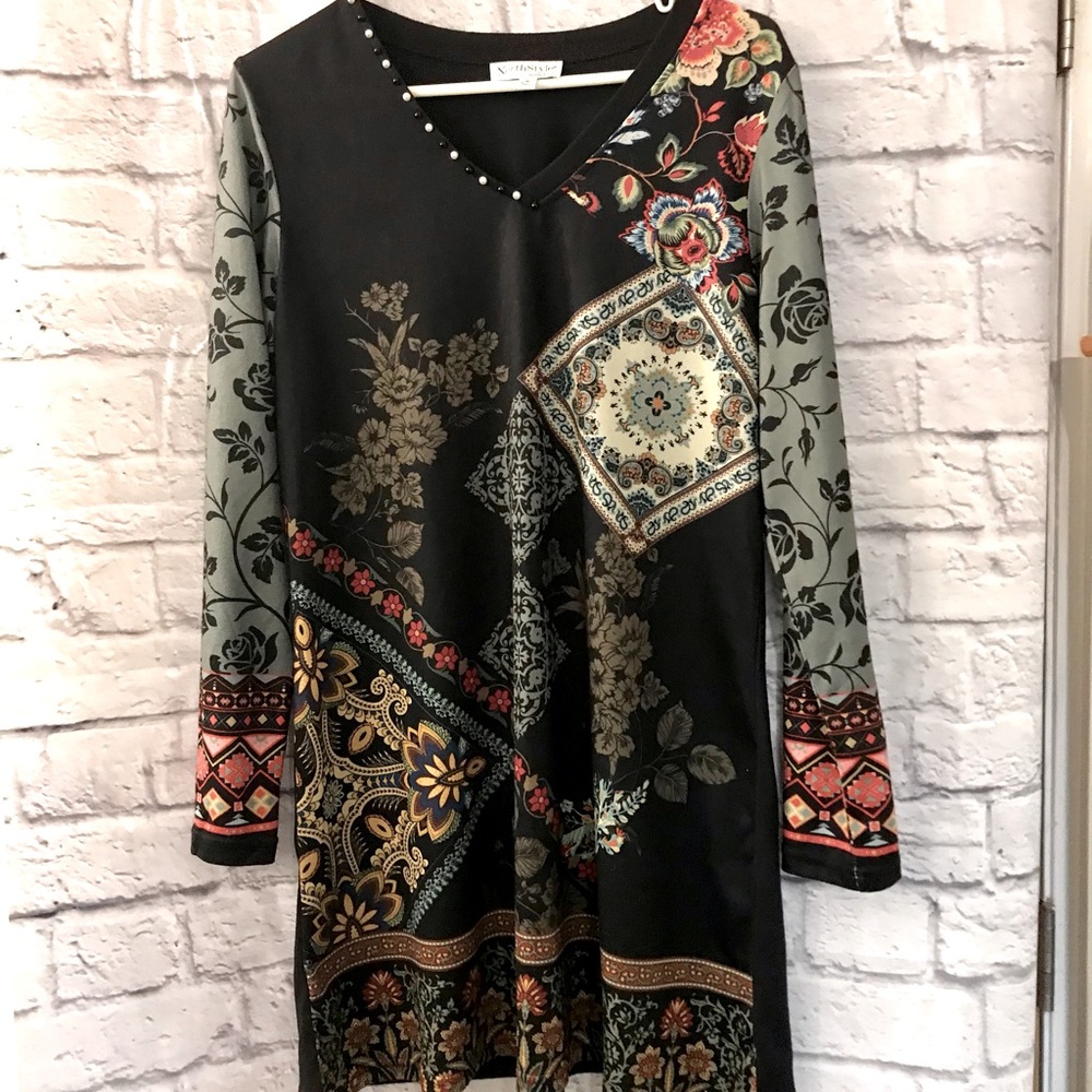 Cute winter dress.